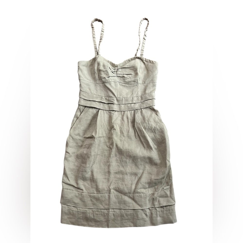 ✨ Wilfred Linen Blend Tulip Bustier Dress ✨